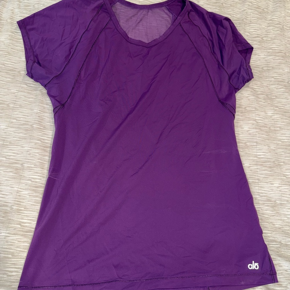 Purple Alo shirt
